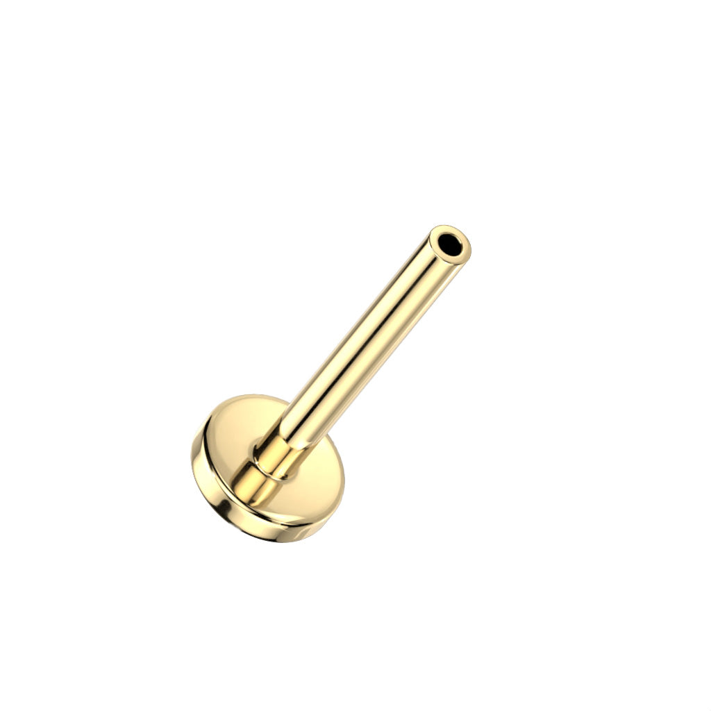 Titanium Labret Post Threaded - Avanti Body Jewelry