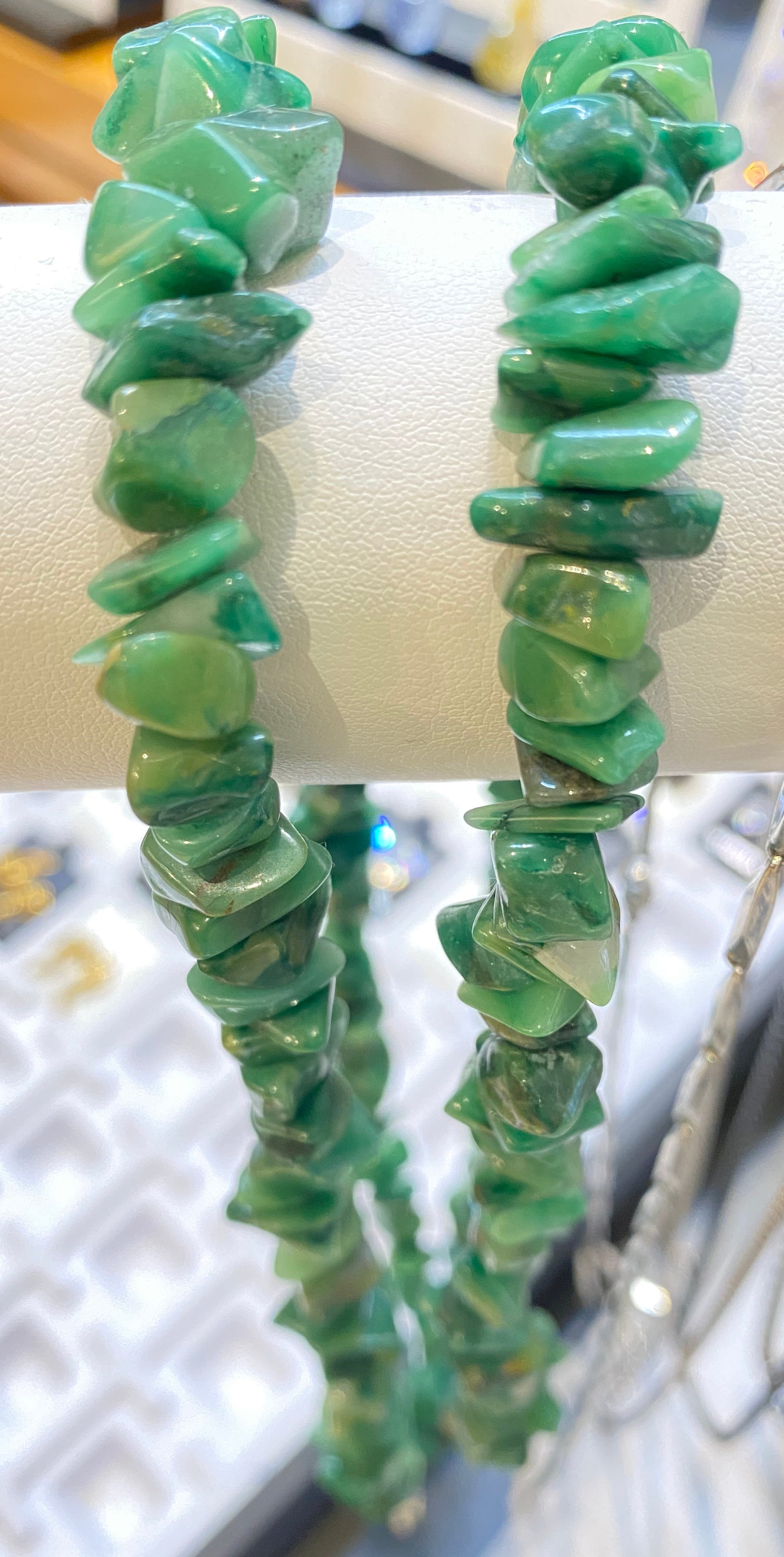 Green Aventurine Necklace - Avanti Body Jewelry