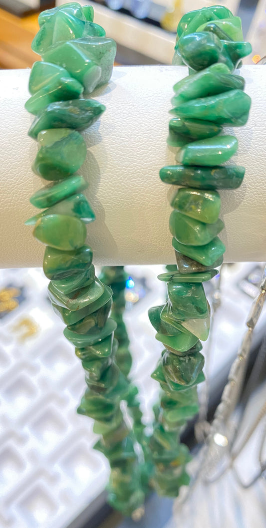 Green Aventurine Necklace - Avanti Body Jewelry