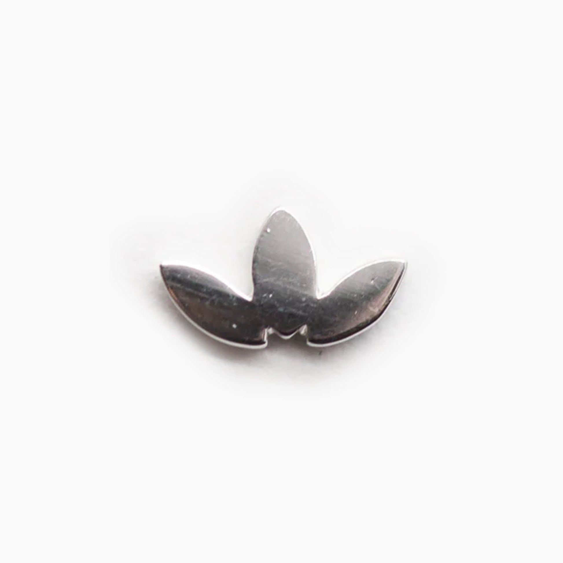 Low-Profile Marquis Fan | 14K Threadless Top For Nose, Ears & Lip - Avanti Body Jewelry