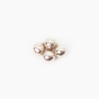 Threadless 14k Quad-Bead Cluster Tops For Nose, Ears & Lip - Avanti Body Jewelry