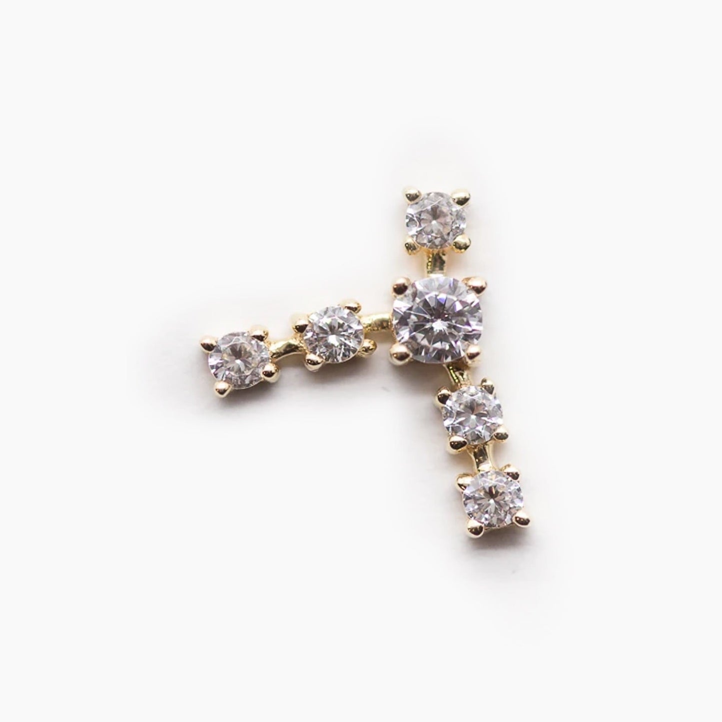 Threadless 14k Gold Constellation Climber Tops For Nose, Ears & Lip - Avanti Body Jewelry