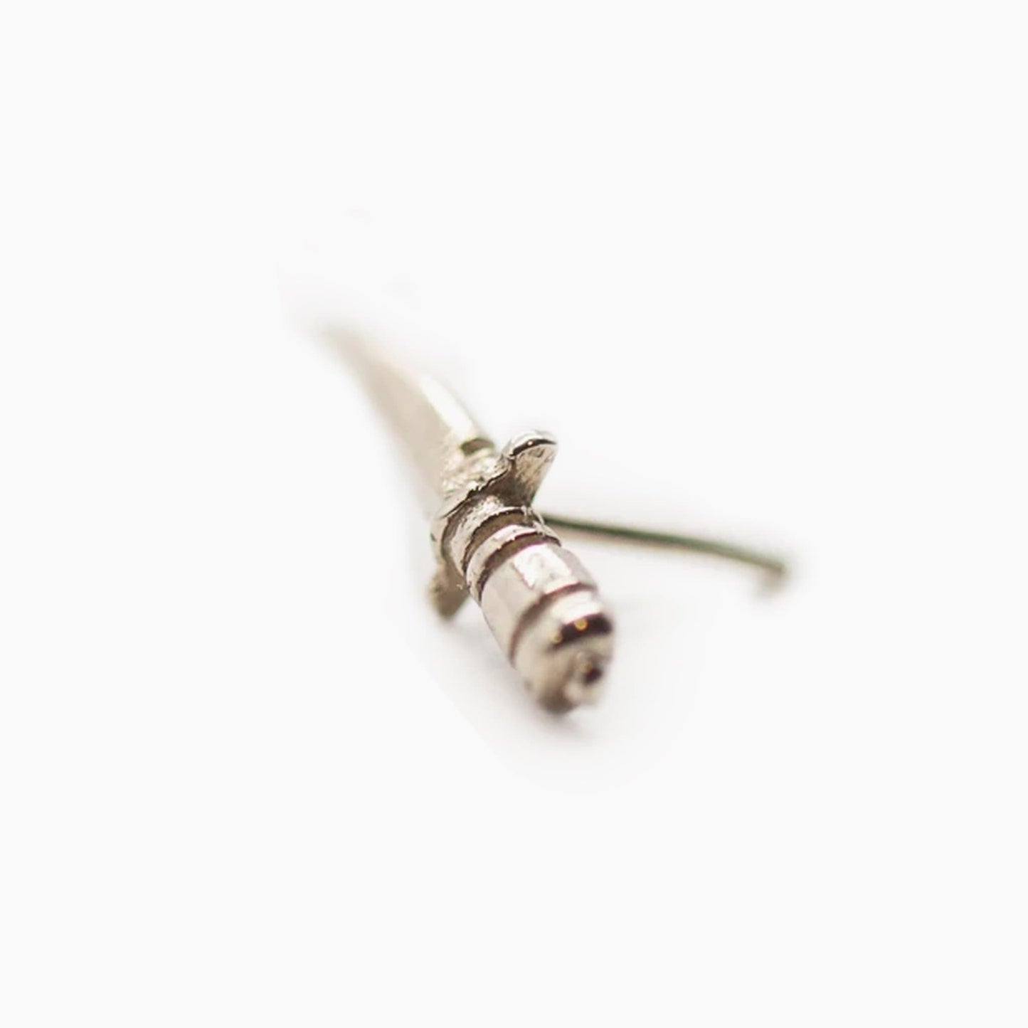 Threadless 14k Gold Persian Dagger Ends For Nose, Ears & Lip - Avanti Body Jewelry