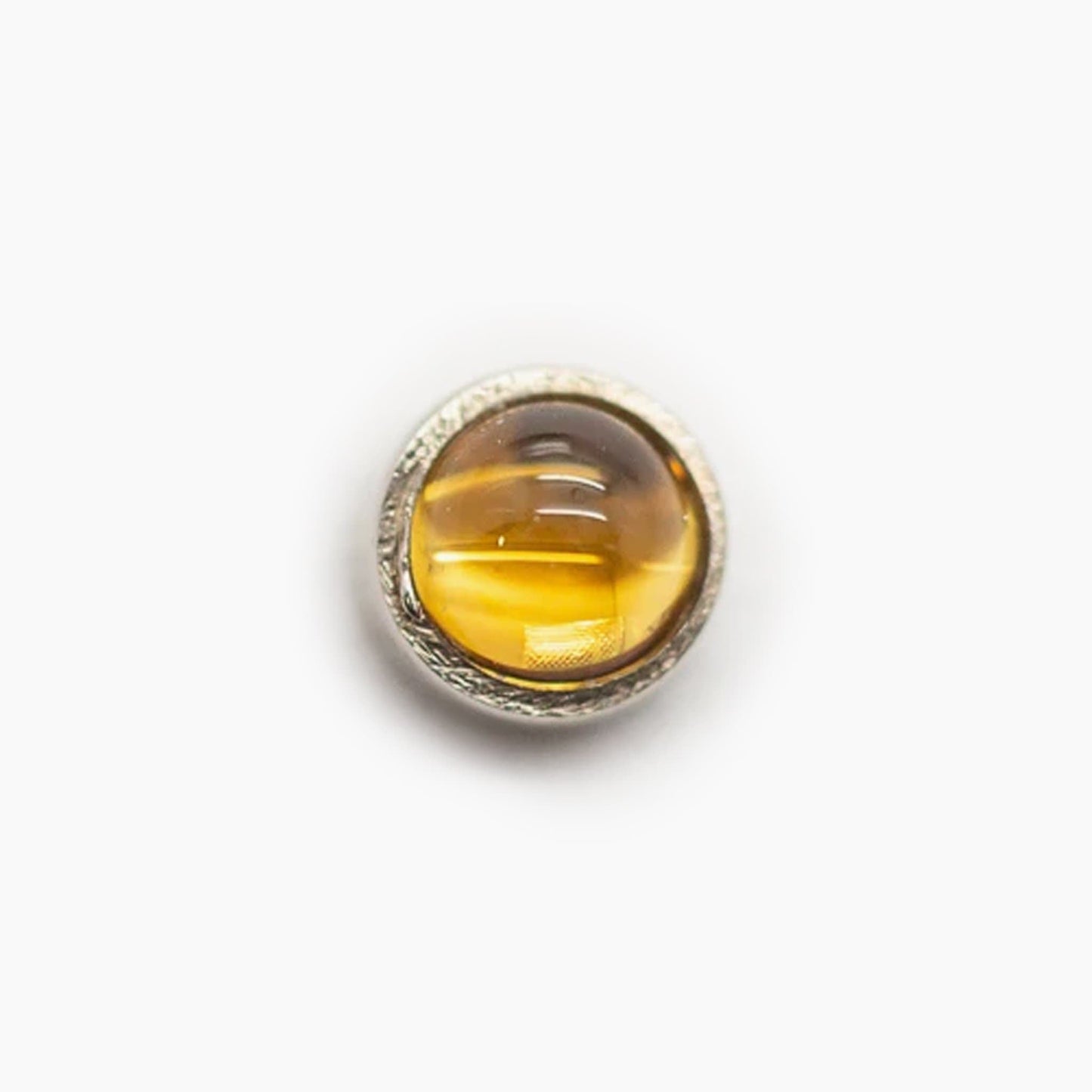 Genuine Stone Cabochon | 14K Threadless Top For Nose, Ears & Lip - Avanti Body Jewelry