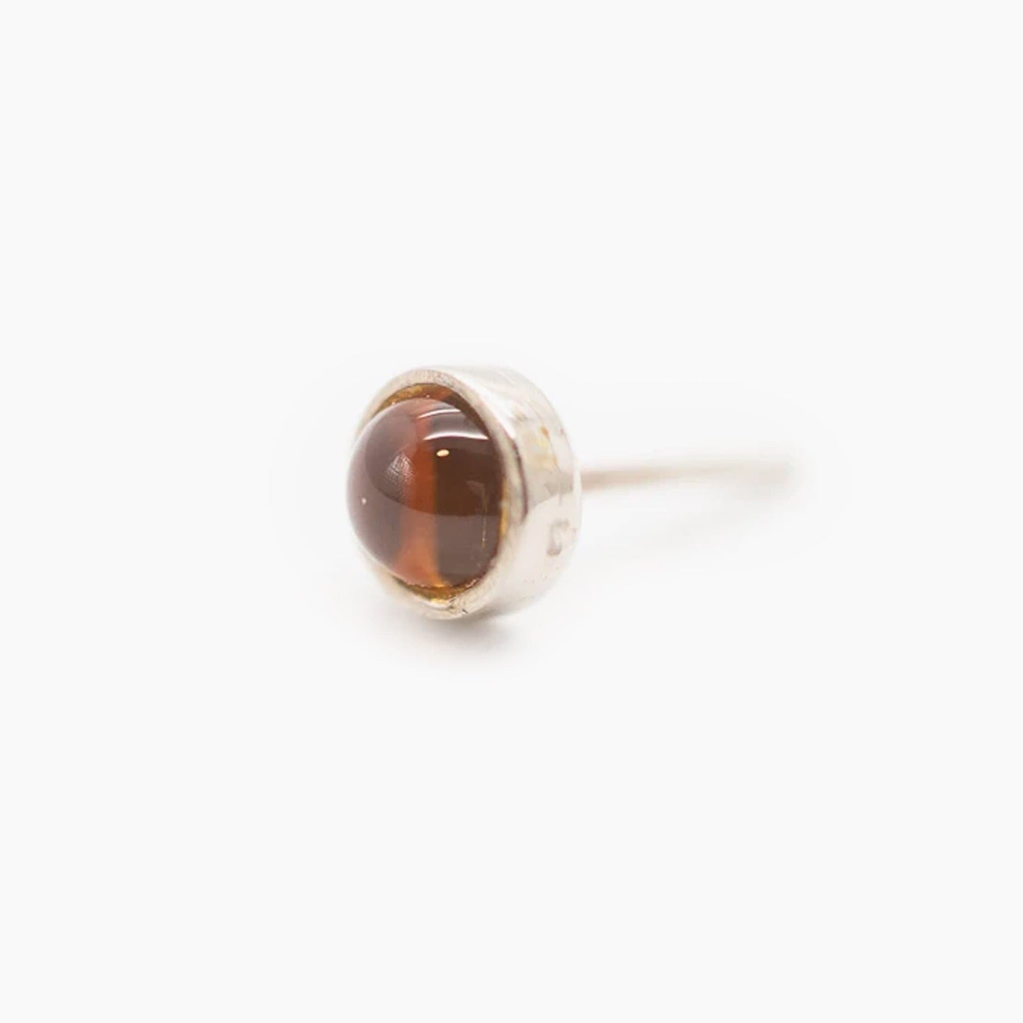 Genuine Stone Cabochon | 14K Threadless Top For Nose, Ears & Lip - Avanti Body Jewelry