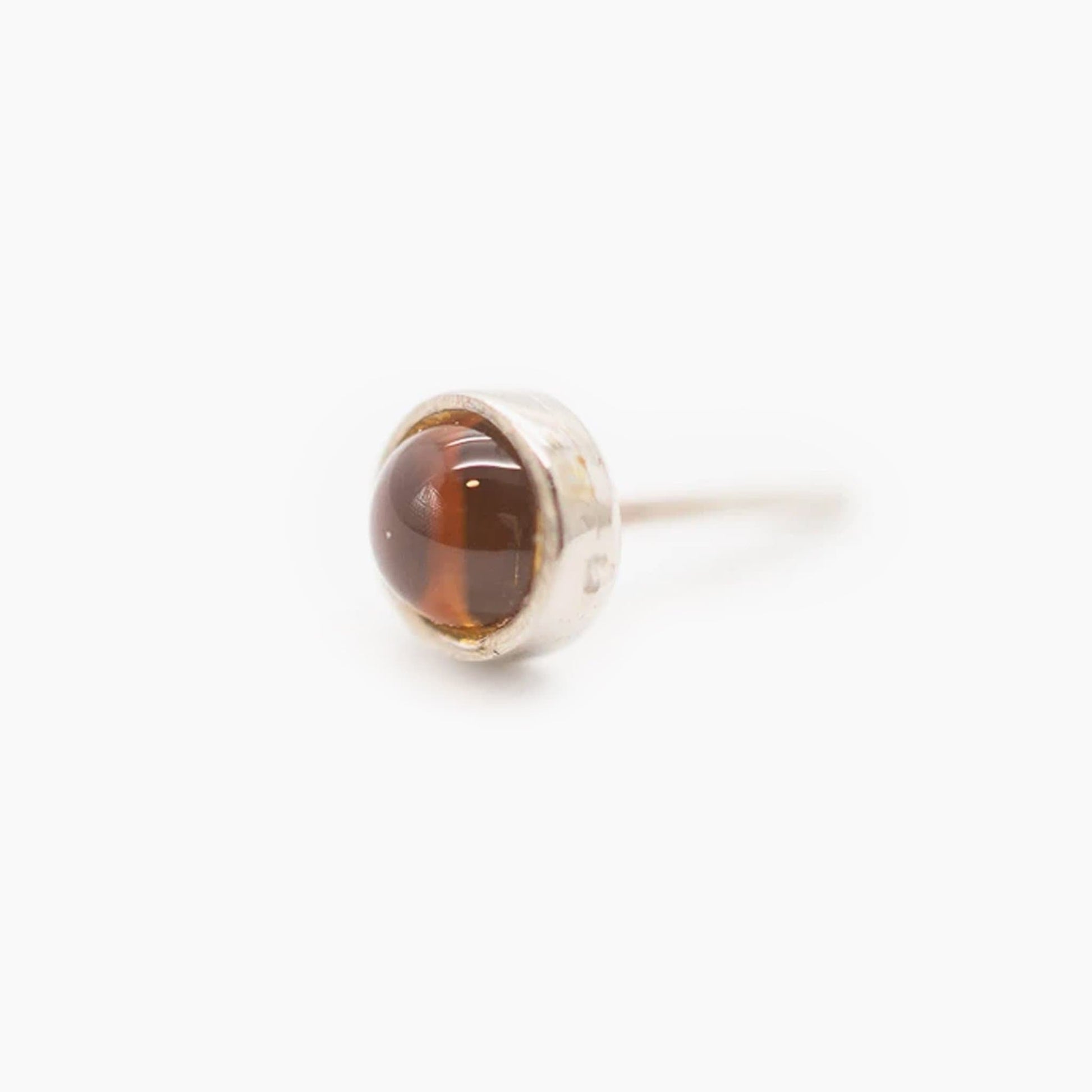 Genuine Stone Cabochon | 14K Threadless Top For Nose, Ears & Lip - Avanti Body Jewelry