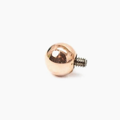 Threaded 14k Replacement Ball Ends - Avanti Body Jewelry