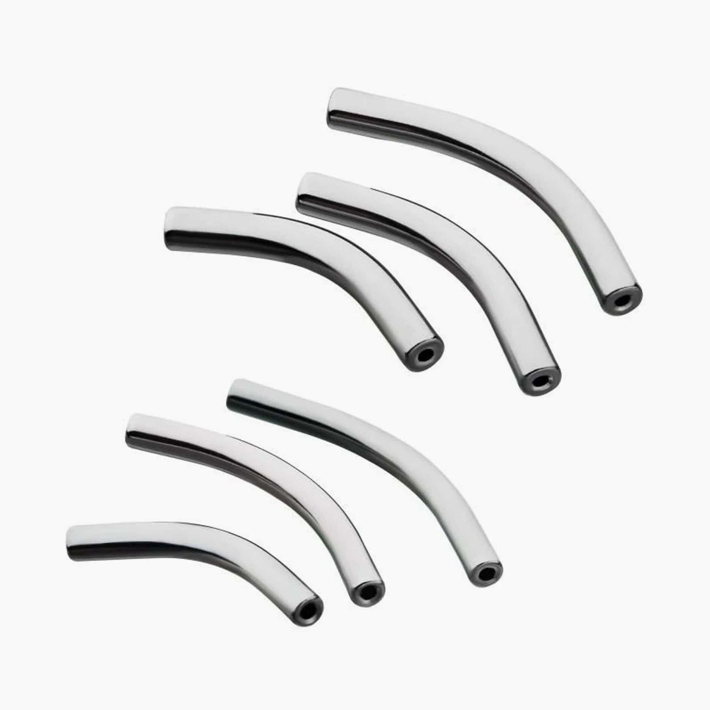 Titanium Threadless Curved Barbell Posts For Nose, Ears & Lip - Avanti Body Jewelry