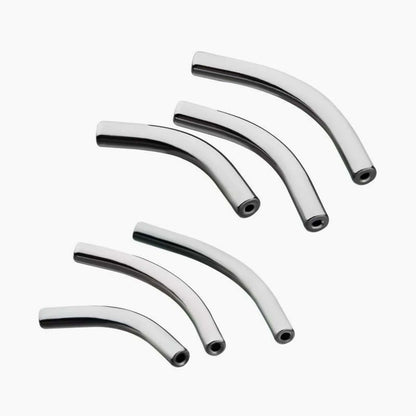 Titanium Threadless Curved Barbell Posts For Nose, Ears & Lip - Avanti Body Jewelry
