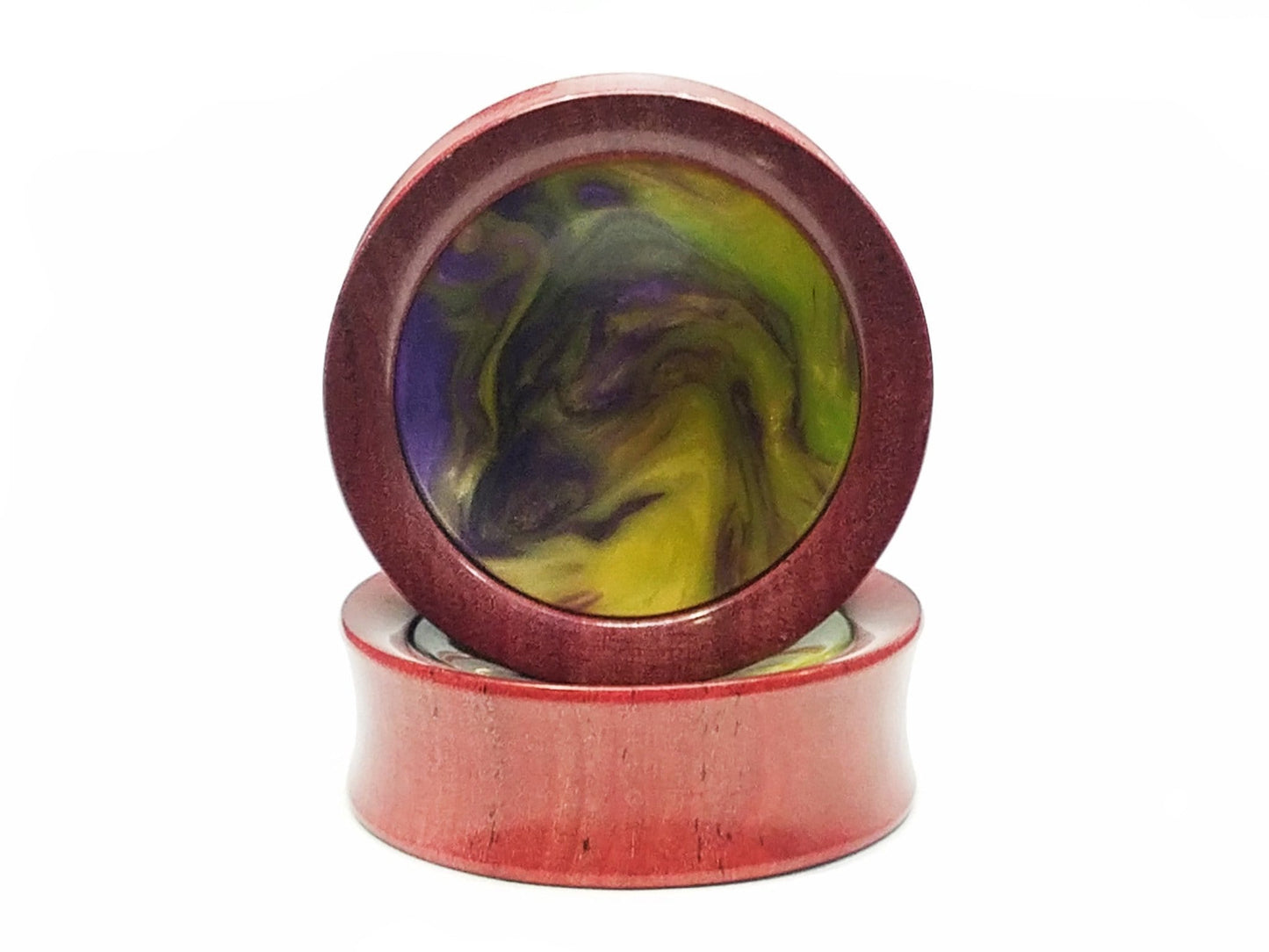 OMW | Galactic Resin Inlay Wood Plugs 1 1/2" - Avanti Body Jewelry