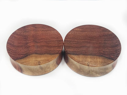 OMW | Simple Wood Plug Pair - Avanti Body Jewelry
