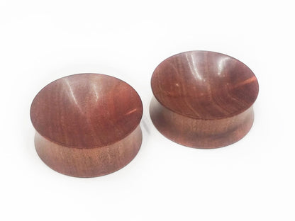 OMW | Concave Wood Plug Pair - Avanti Body Jewelry