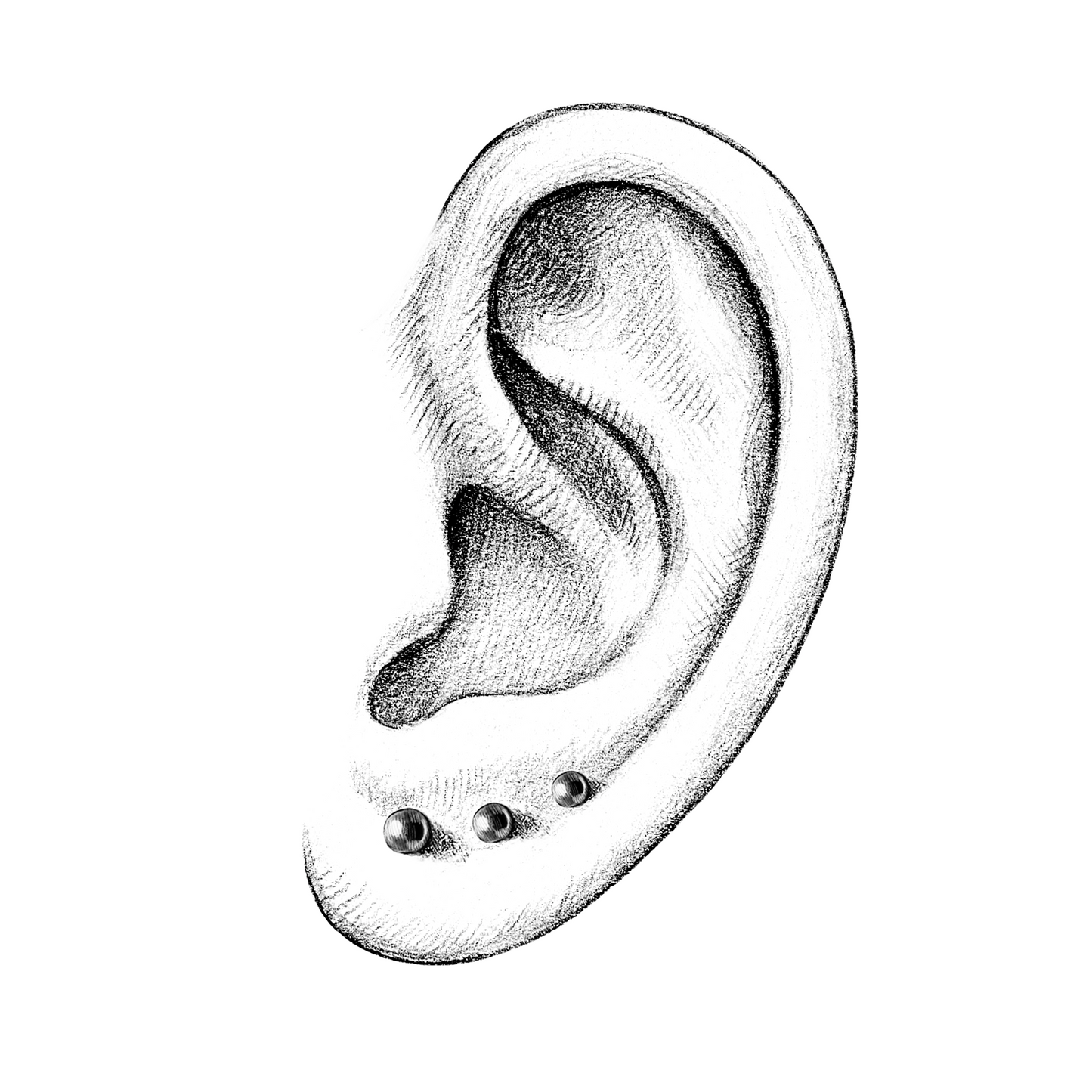 *Base / Post For Threadless Jewelry For Nose, Ears & Lip - Avanti Body Jewelry