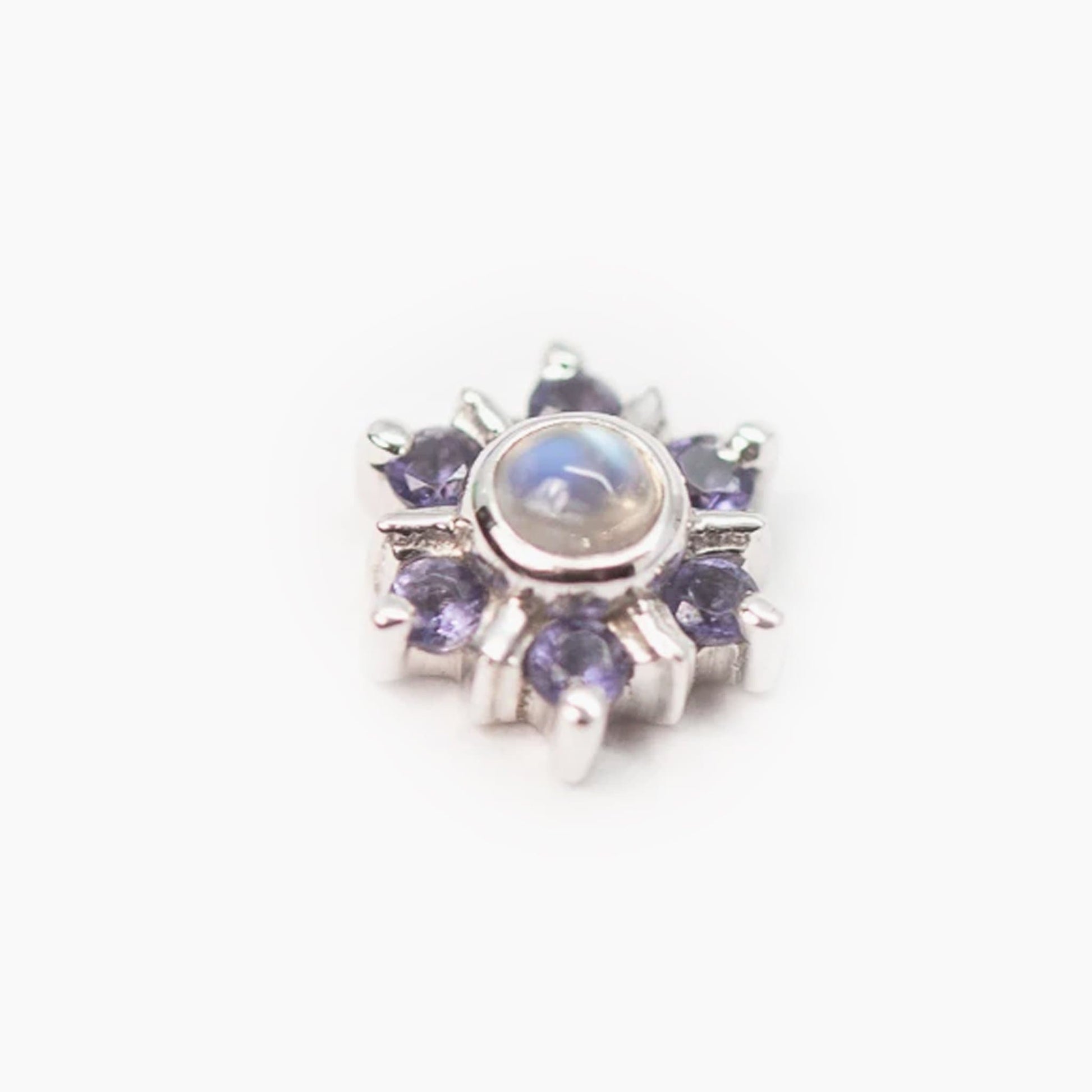 BVLA | Threaded 14k Mini Toltec Tops - Avanti Body Jewelry