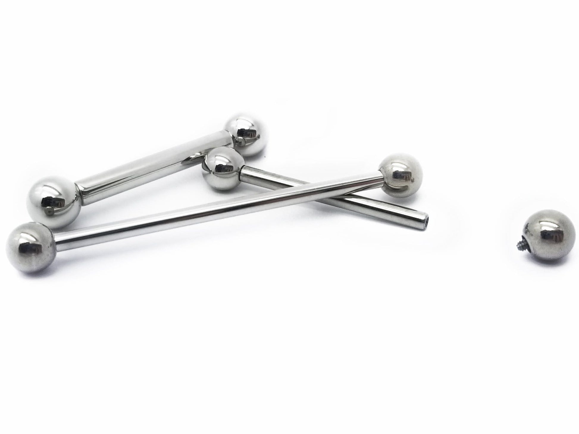 16g Titanium Straight Barbell - Avanti Body Jewelry