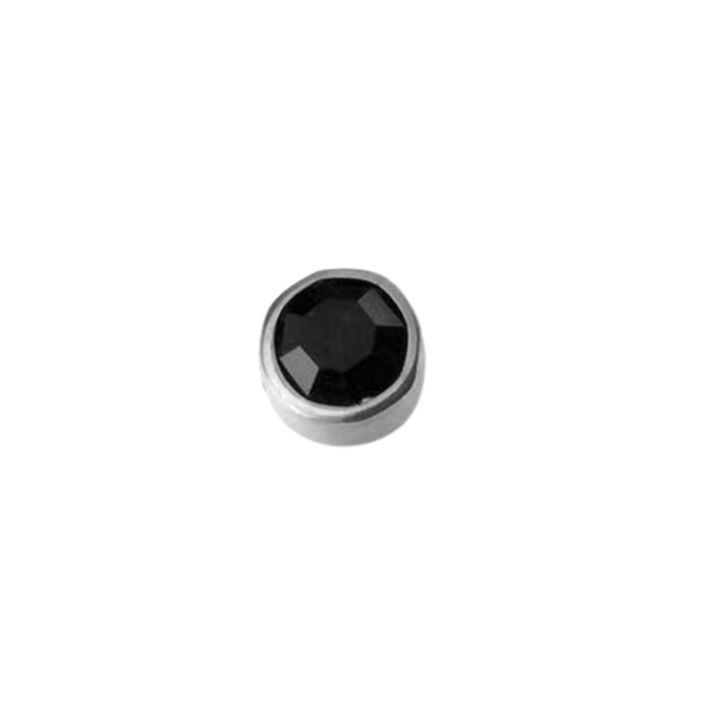 14g Captive Bezel-Set Gem Bead - Avanti Body Jewelry