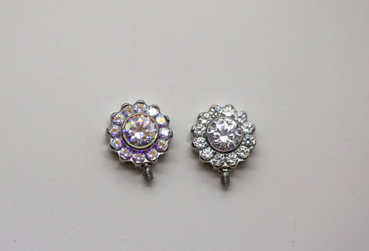 I.S. | Threaded Odyssey Flower Ends & Hubs - Avanti Body Jewelry
