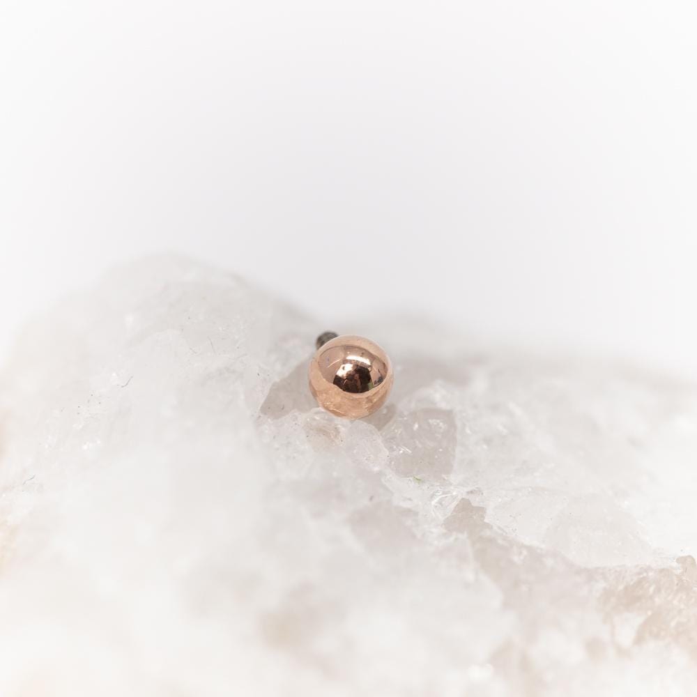 Threaded 14k Replacement Ball Ends - Avanti Body Jewelry