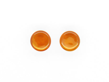 Glass Single Flare Plug Pair - Translucent - Avanti Body Jewelry