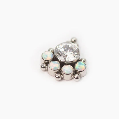 LeRoi | Threaded 14g Haute Couture Titanium End 8HT-8A - Avanti Body Jewelry