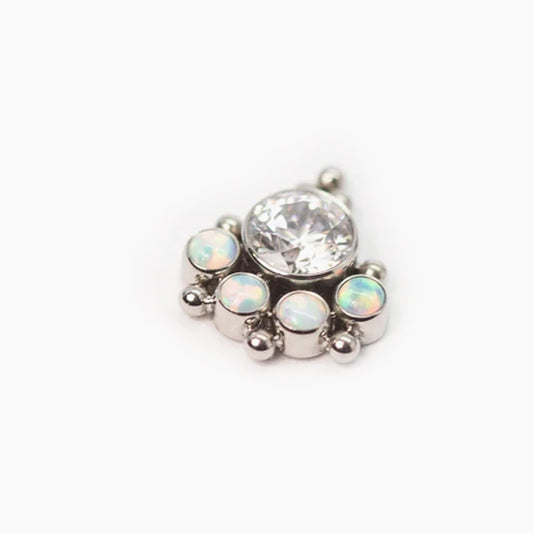 LeRoi | Threaded 14g Haute Couture Titanium End 8HT-8A - Avanti Body Jewelry