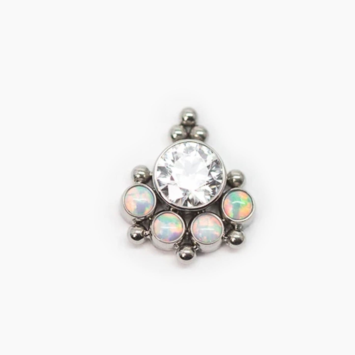 LeRoi | Threaded 14g Haute Couture Titanium End 8HT-8A - Avanti Body Jewelry