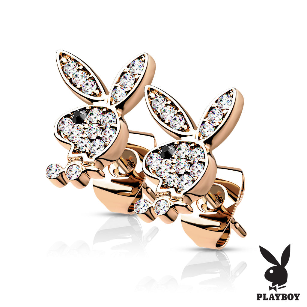 Playboy Earring Pair - Avanti Body Jewelry
