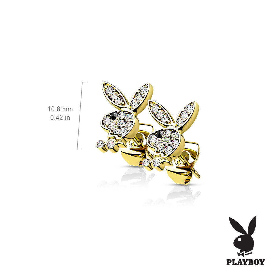 Playboy Earring Pair - Avanti Body Jewelry