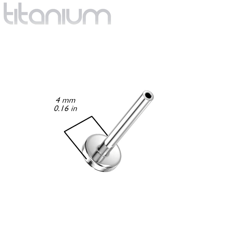 *Base / Post For Threadless Jewelry For Nose, Ears & Lip - Avanti Body Jewelry