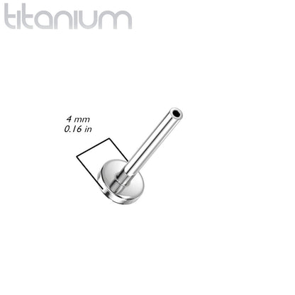 *Base / Post For Threadless Jewelry For Nose, Ears & Lip - Avanti Body Jewelry