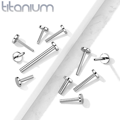 *Base / Post For Threadless Jewelry (Specific Sizes) For Nose, Ears & Lip - Avanti Body Jewelry