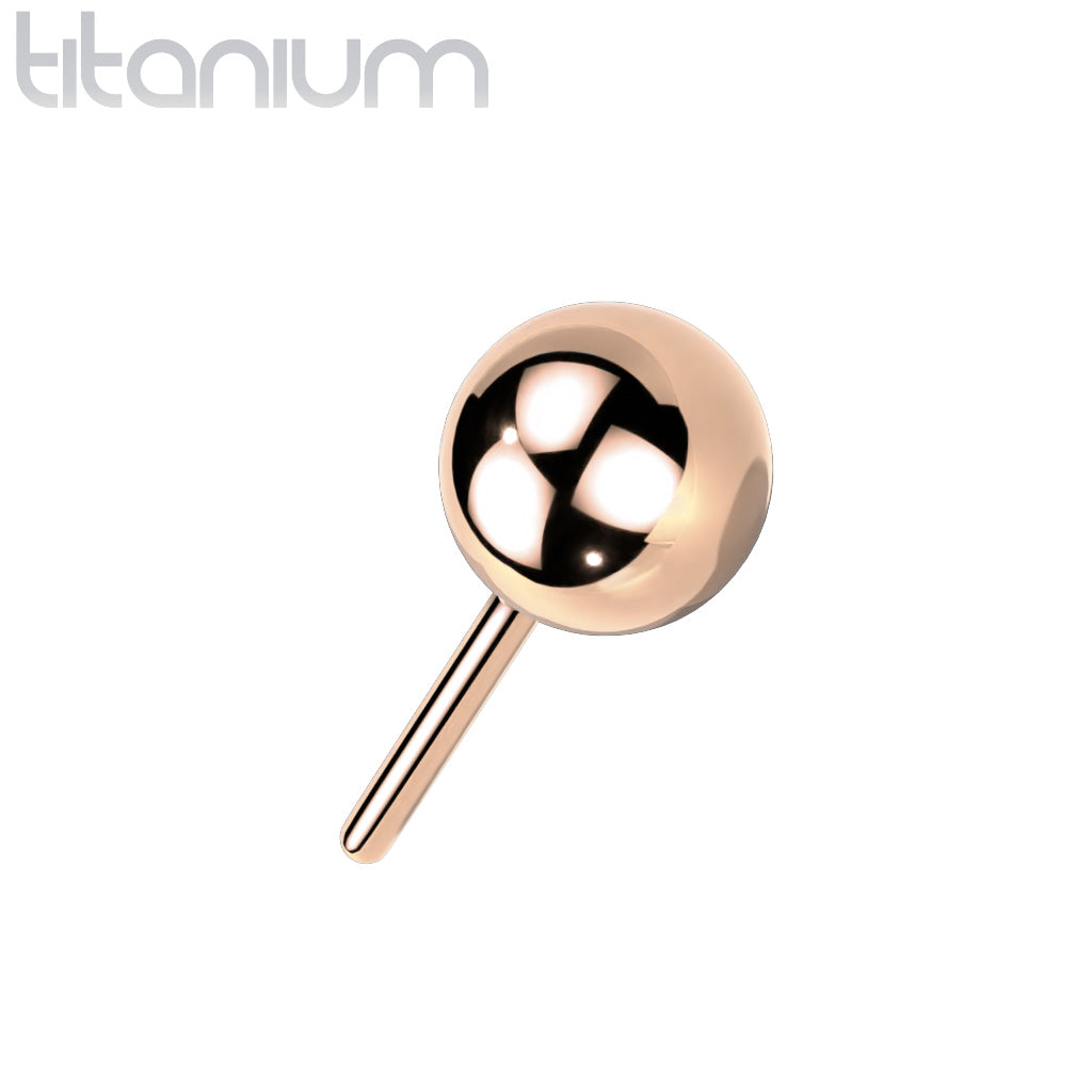The Basics | Titanium Threadless Top For Nose, Ears & Lip - Avanti Body Jewelry