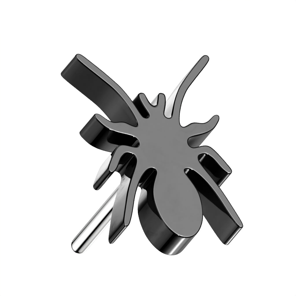 Sacred Spider | Titanium Threadless Top For Nose, Ears & Lip - Avanti Body Jewelry