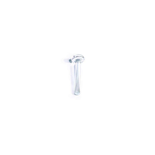 Glass Flat Disc Retainer - Avanti Body Jewelry