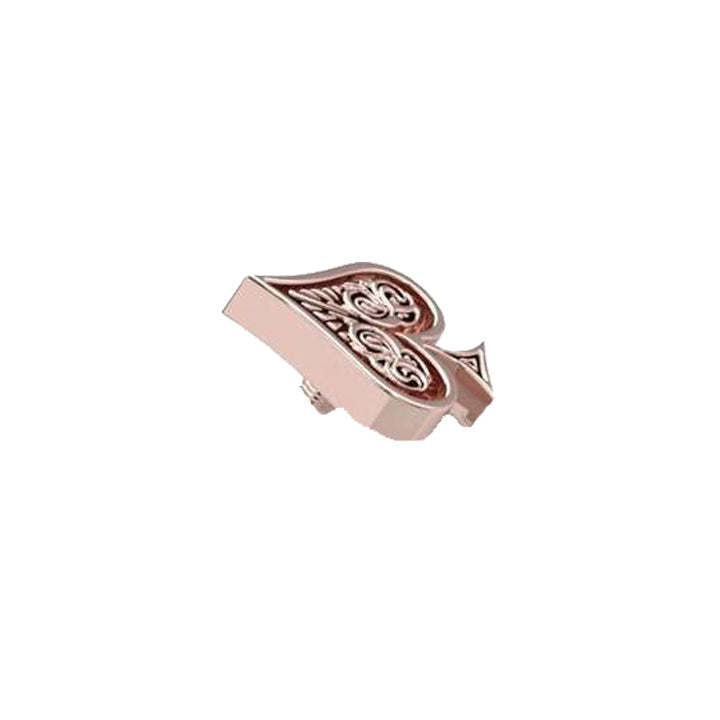 Ace of Spades | 14K Threadless Top For Nose, Ears & Lip - Avanti Body Jewelry