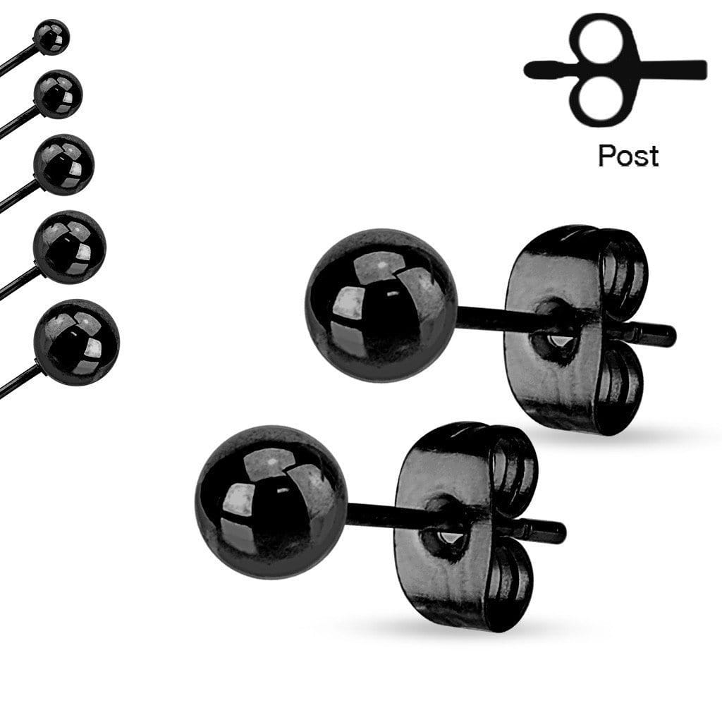 Simple Ball Earring Pair - Avanti Body Jewelry