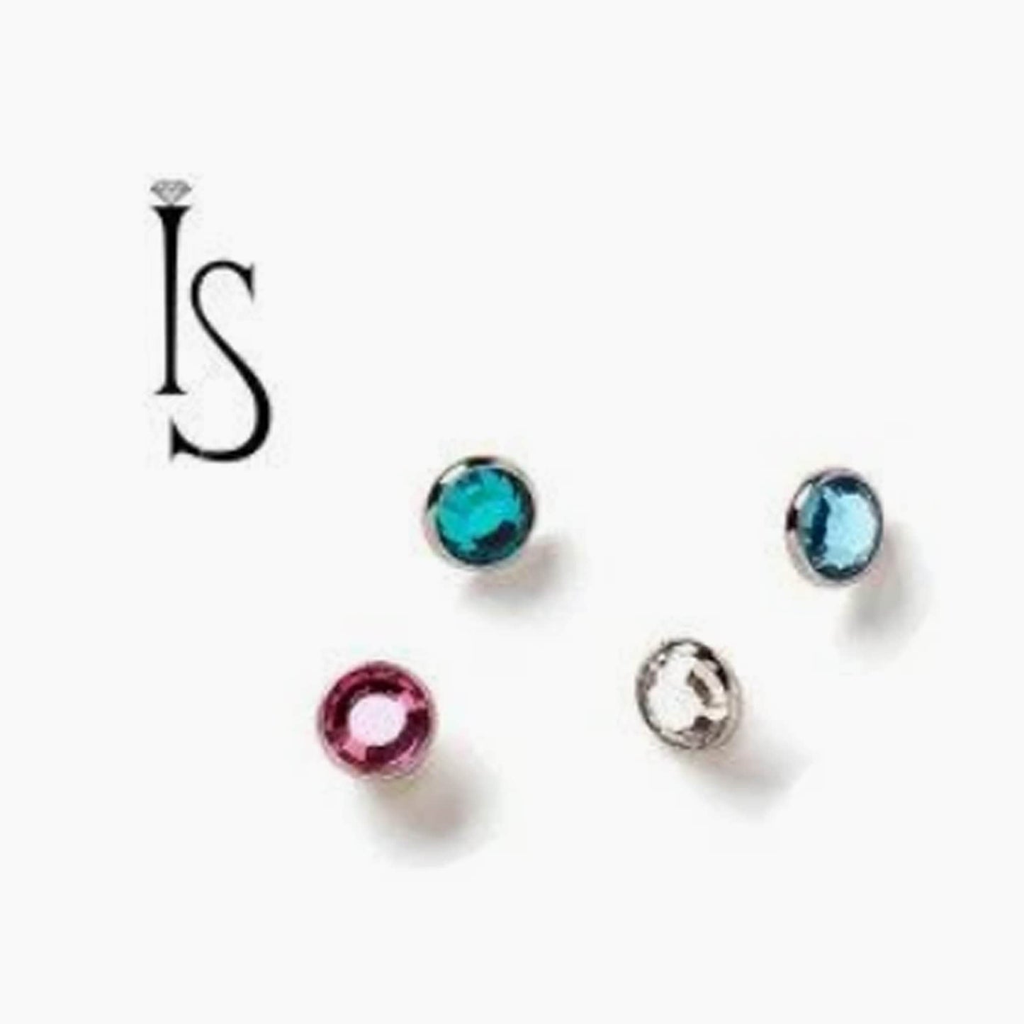 Threaded Low-Profile Bezel Set Gem - Avanti Body Jewelry