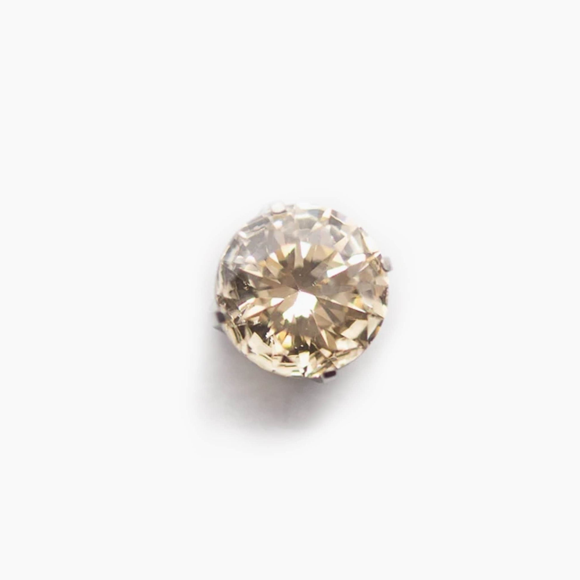 Prong Set Gem | Titanium Threadless Top For Nose, Ears & Lip - Avanti Body Jewelry