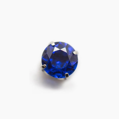 Prong Set Gem | Titanium Threadless Top For Nose, Ears & Lip - Avanti Body Jewelry