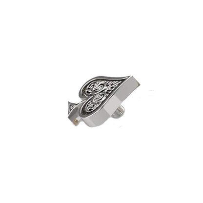 Ace of Spades | 14K Threadless Top For Nose, Ears & Lip - Avanti Body Jewelry