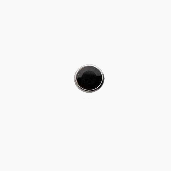 Internally Threaded Bezel Set Gem Labret - Avanti Body Jewelry