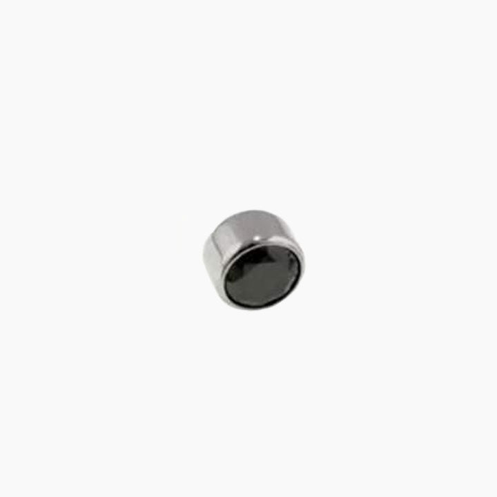 Threaded Bezel-Set Gem End opal - Avanti Body Jewelry