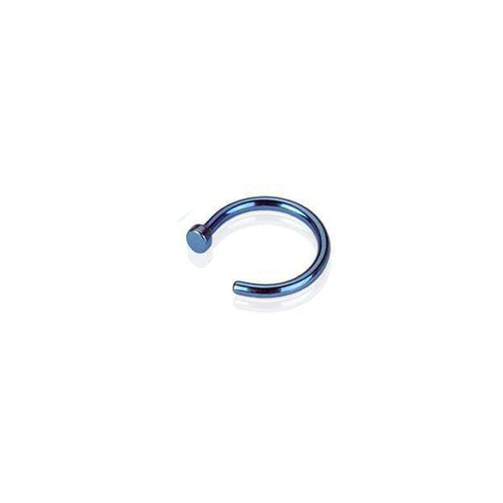 Titanium Anodized Nose Hoop Hammer - Avanti Body Jewelry