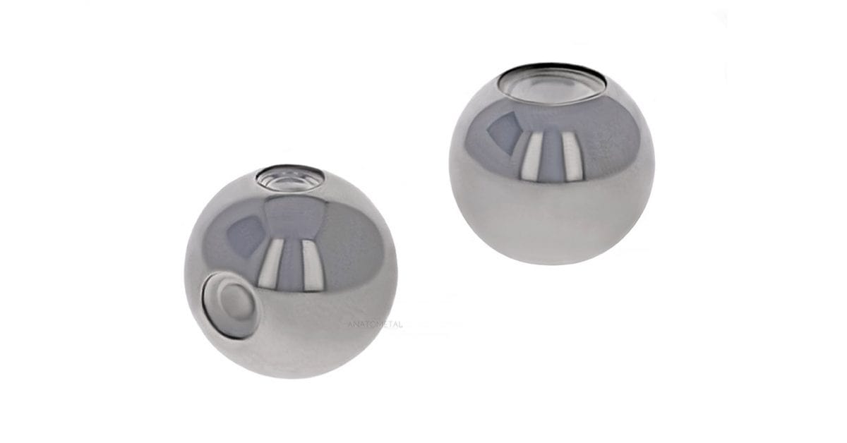 Titanium Captive Bead (Piece only) - Avanti Body Jewelry