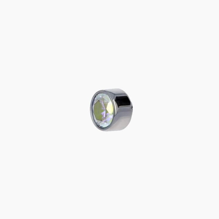 Threaded End | 16g Bezel-Set Gem - Avanti Body Jewelry