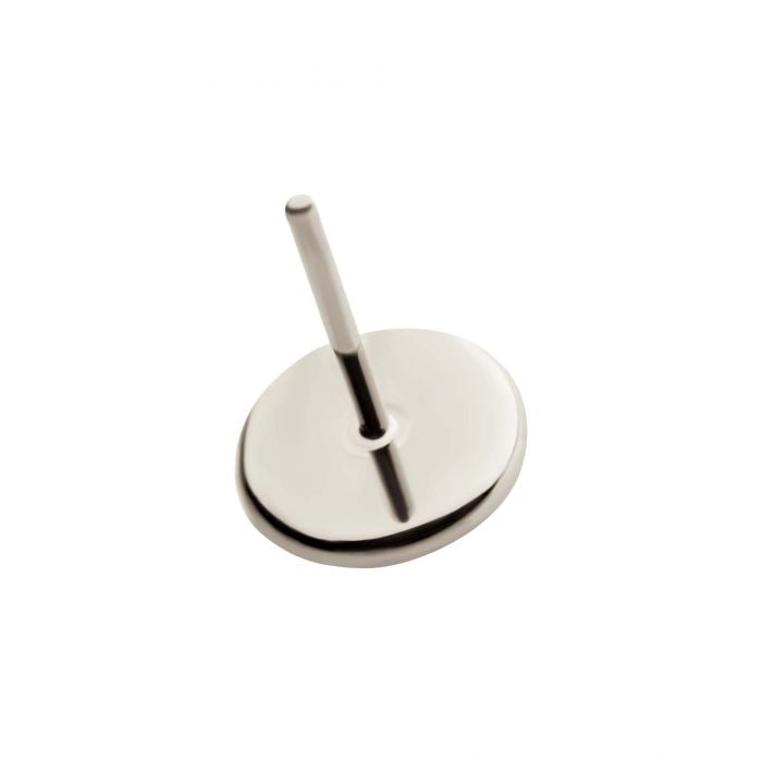 Hammered Disc | Titanium Threadless Top For Nose, Ears & Lip - Avanti Body Jewelry