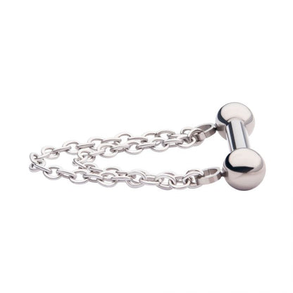 Titanium Threadless 2 Chain Dangle For Nose, Ears & Lip - Avanti Body Jewelry