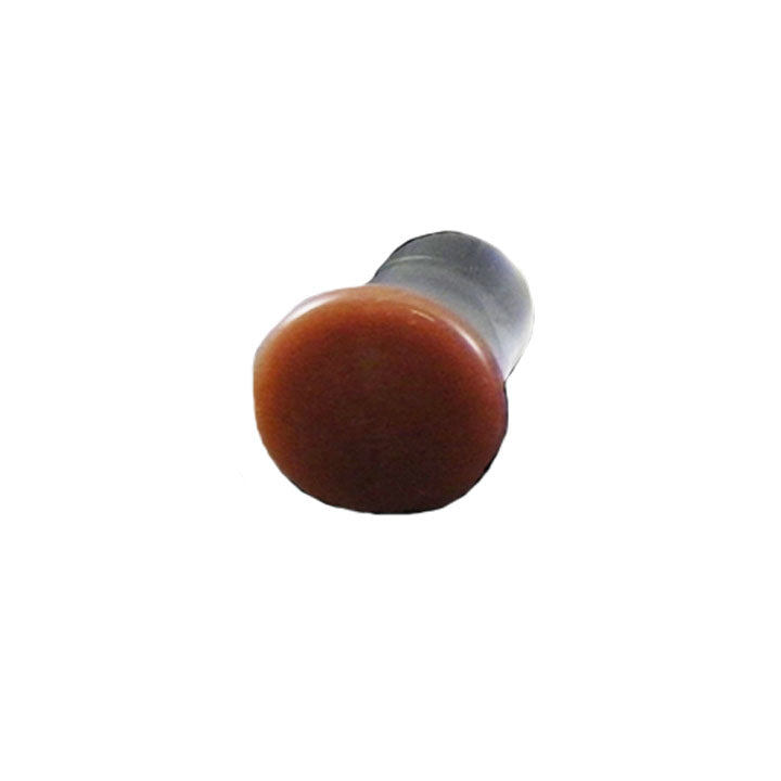 Glass Plugs | Single Flare | Flesh Tone Plug Pair - Avanti Body Jewelry