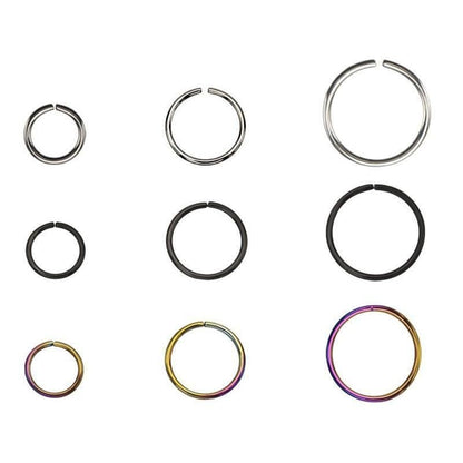 Split Ring Nostril Hoop - Avanti Body Jewelry