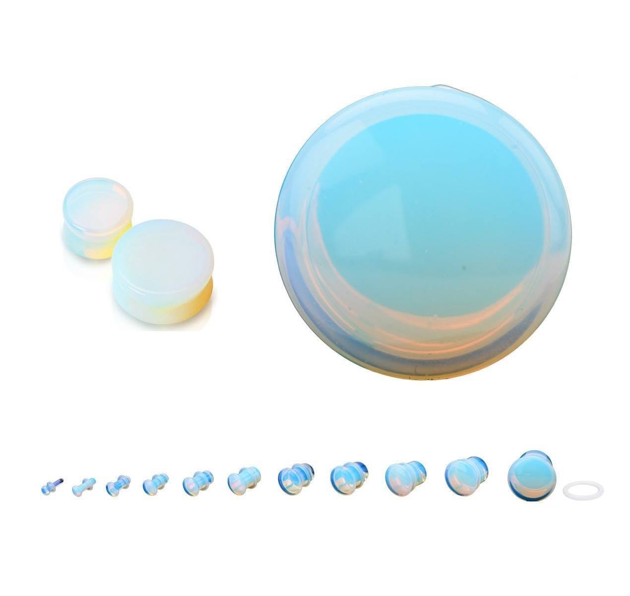 Stone Plugs | Opalite - Avanti Body Jewelry